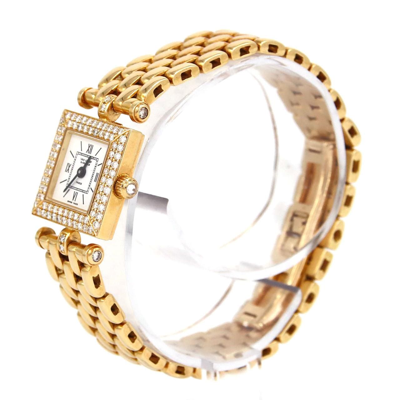 【ノーメンテナンス還元価格】ヴァンクリーフ&アーペル 122945B2 YG クォーツ