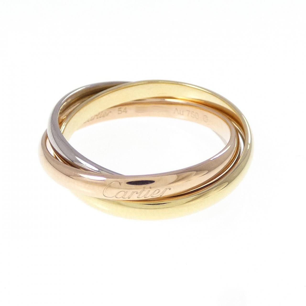 Cartier Trinity小号戒指