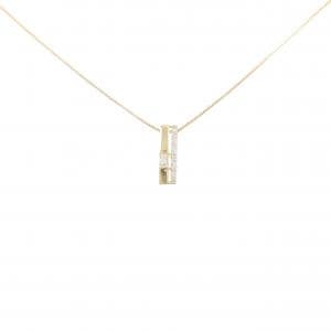【新品】K18YG ダイヤモンド ネックレス 0.12CT