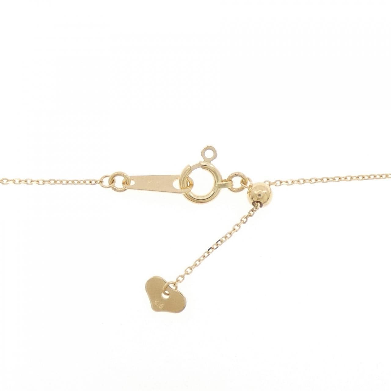 [BRAND NEW] K18YG heart necklace