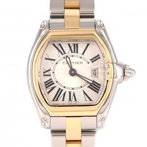 カルティエ ロードスターSM コンビ W62026Y4 SSxYG クォーツ