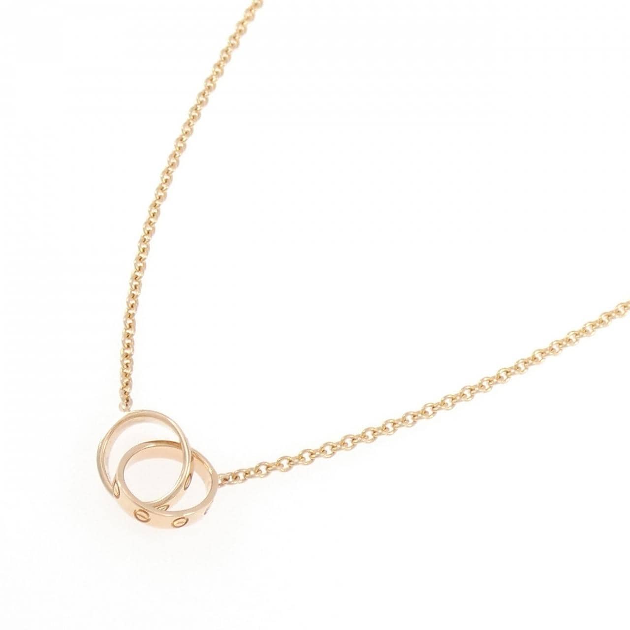 カルティエ ベビーラブ ネックレス