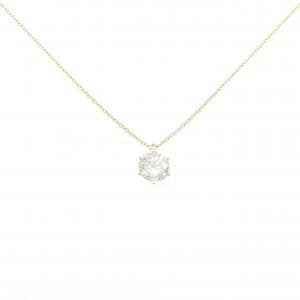 【リメイク】K18YG ダイヤモンド ネックレス 1.100CT H SI2 VG
