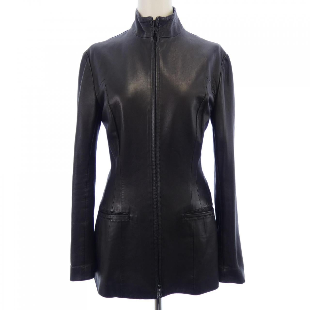 ヨウジヤマモト YOHJI YAMAMOTO FE-J31-846 レザージャケット