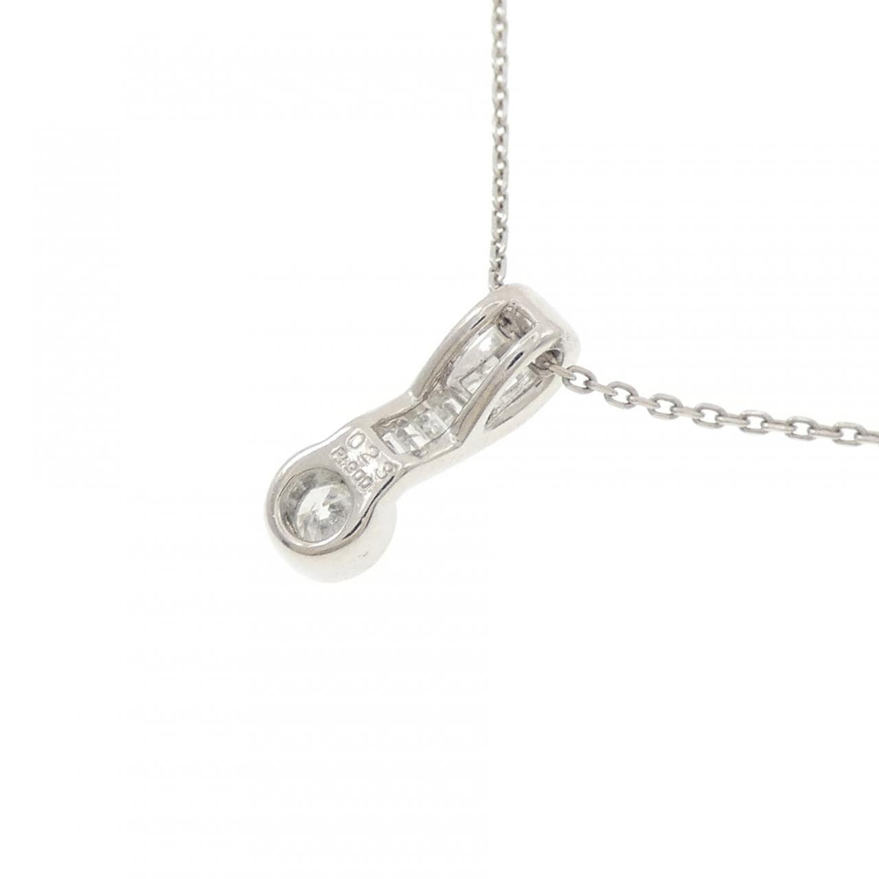 PT900/PT850 ダイヤモンド ネックレス 0.23CT