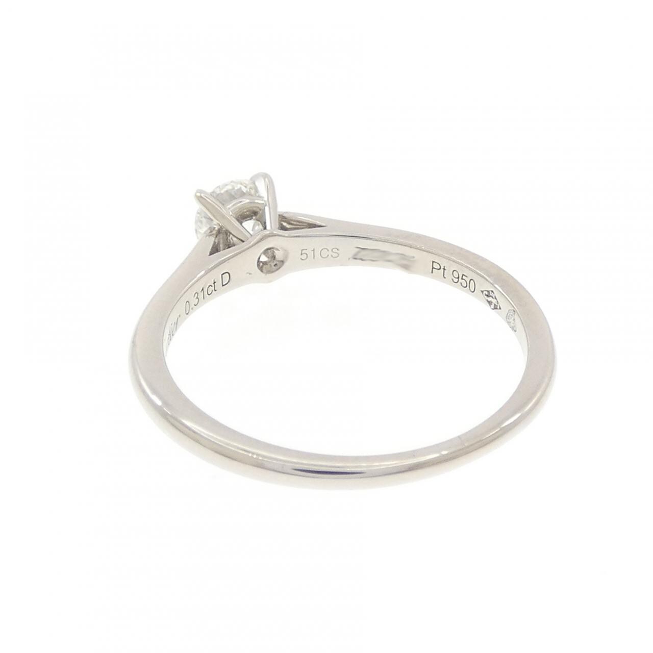 カルティエ 1895 ソリテール リング 0.31CT