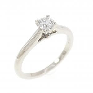 カルティエ 1895 ソリテール リング 0.25CT D VVS2 3EXT
