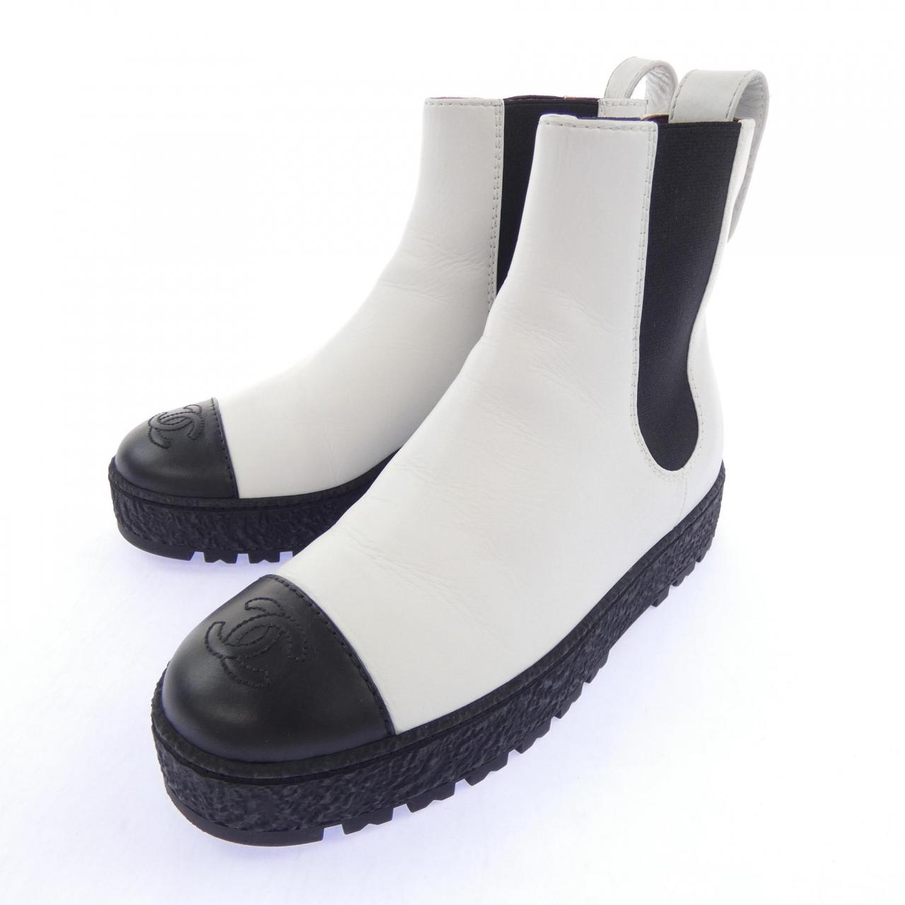 シャネル CHANEL アンクルブーツ ターンロック G37927X56283 ブーツ