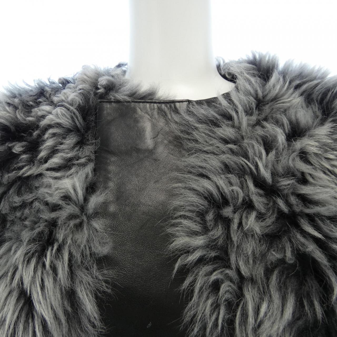 バレンシアガ BALENCIAGA ムートンコート