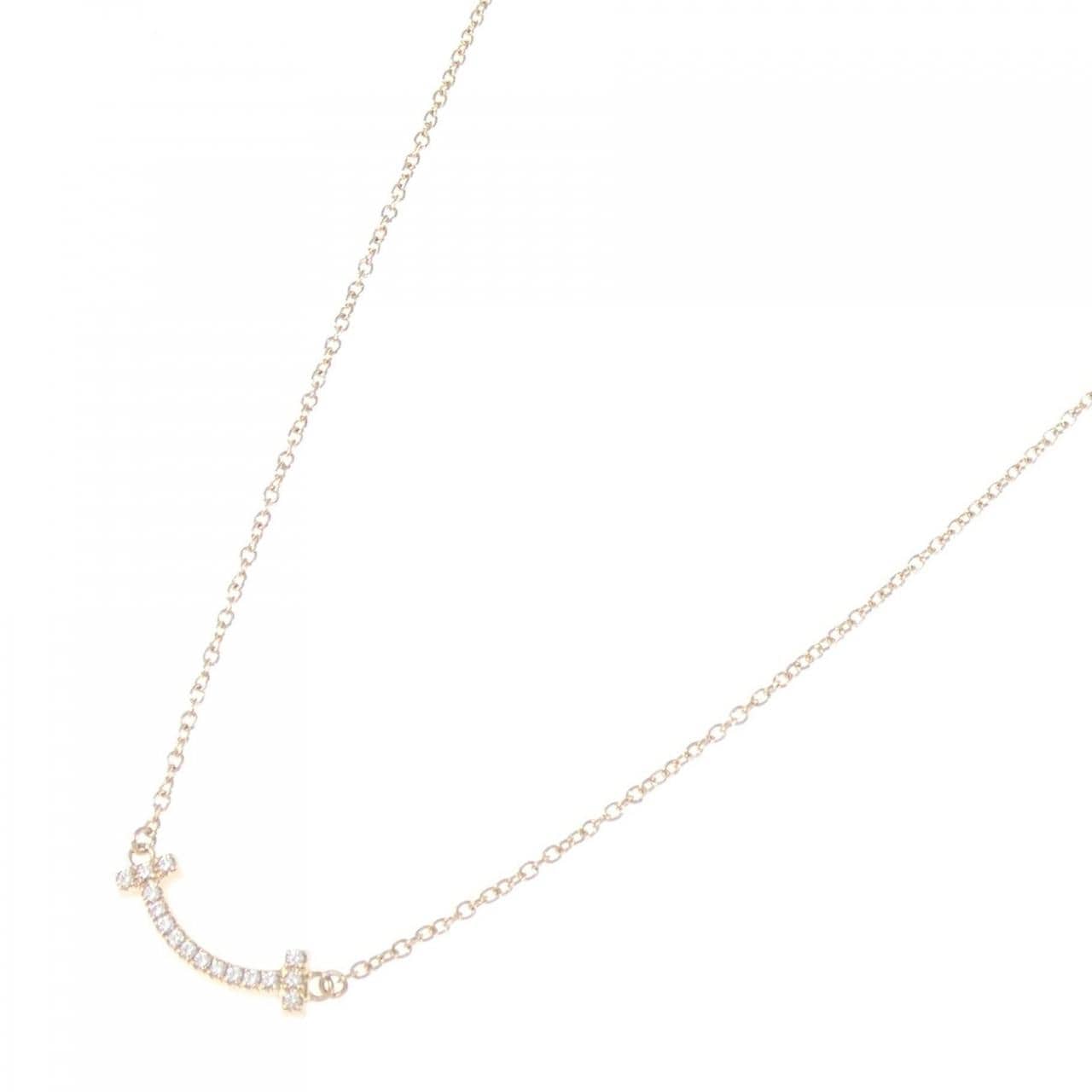 ティファニー Tスマイル ミニ ネックレス