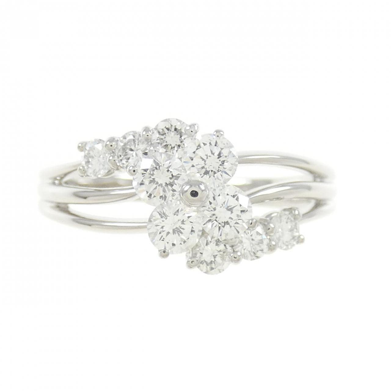 PT ダイヤモンド リング 0.75CT