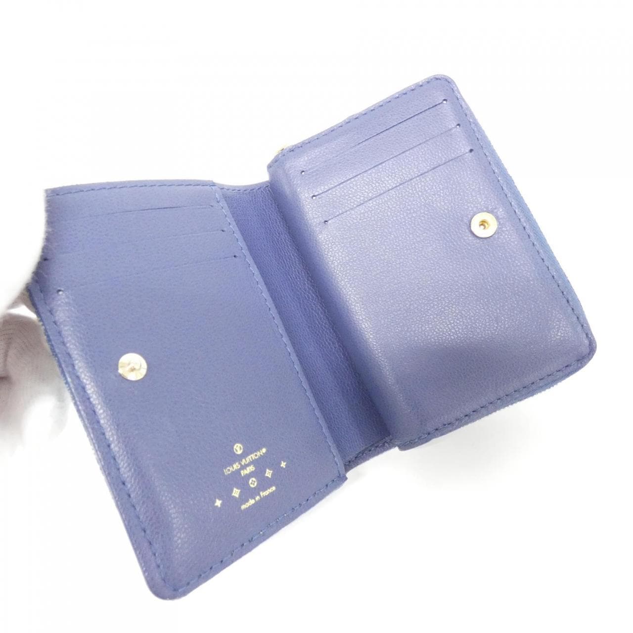 ルイヴィトン LVリミックス(モノグラム デニム) ポルトフォイユ ルー M83160 財布