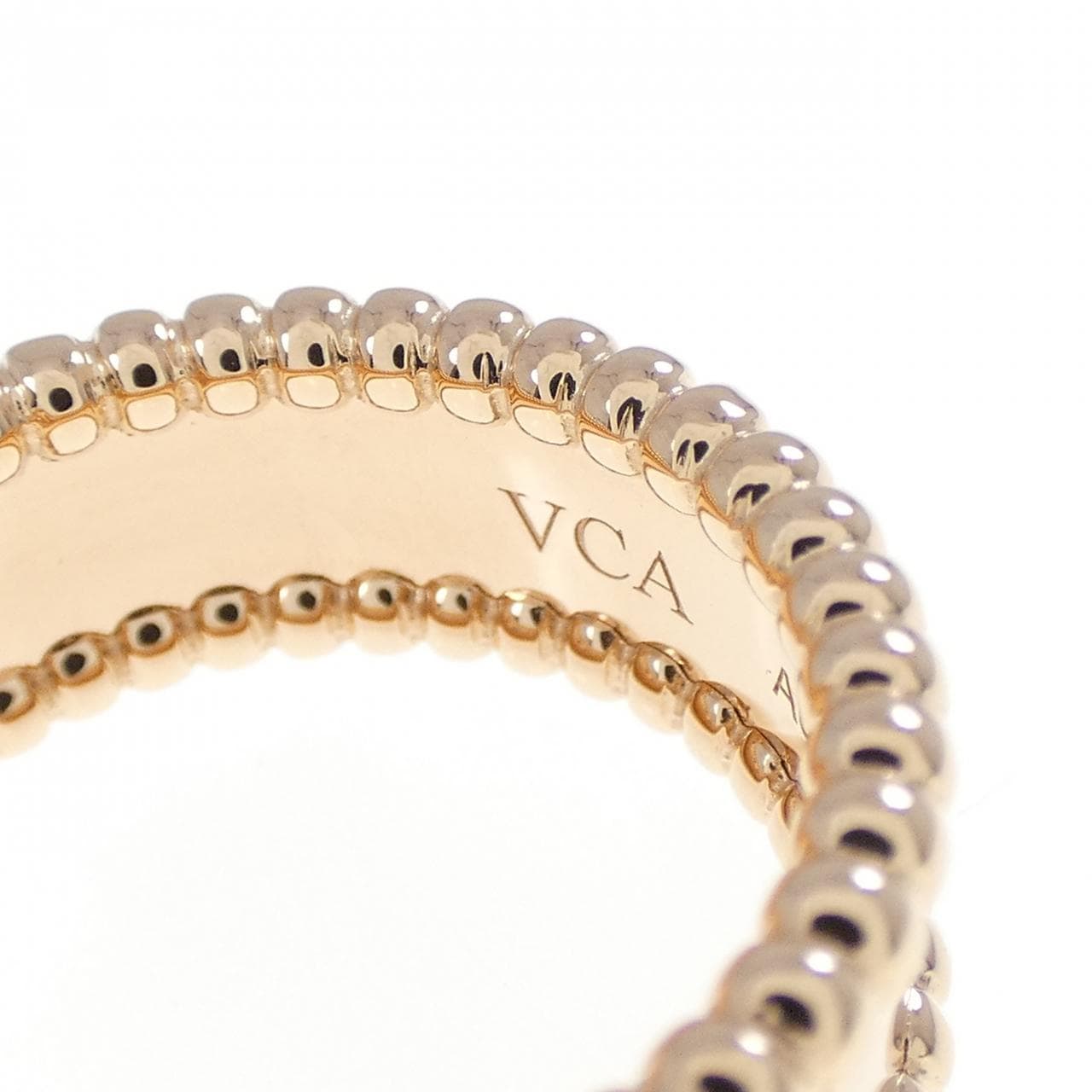 ヴァンクリーフ&アーペル ペルレ シニアチュール リング