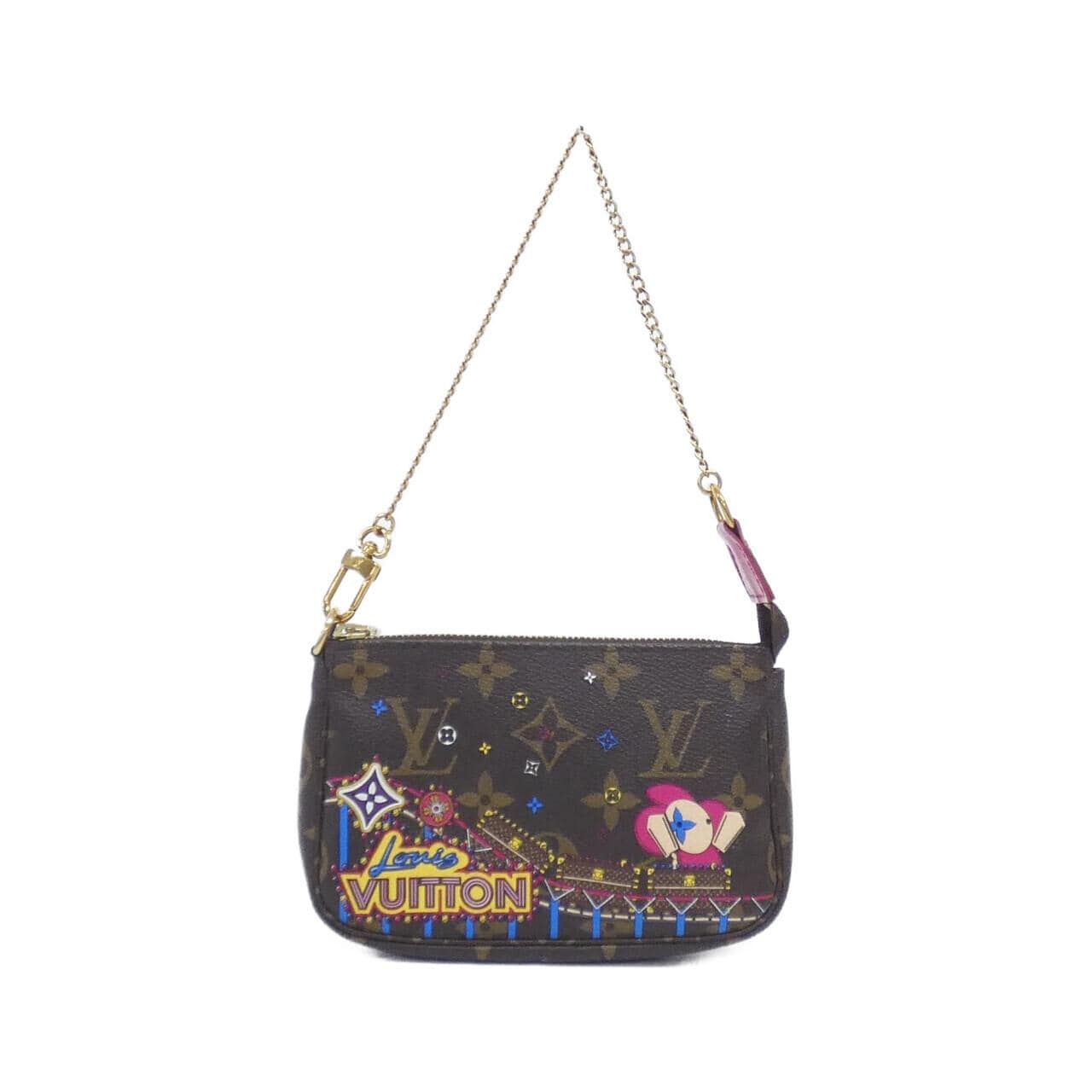 ルイヴィトン モノグラム(ホリデイ) ミニ ポシェット アクセソワール M69752 アクセサリーポーチ