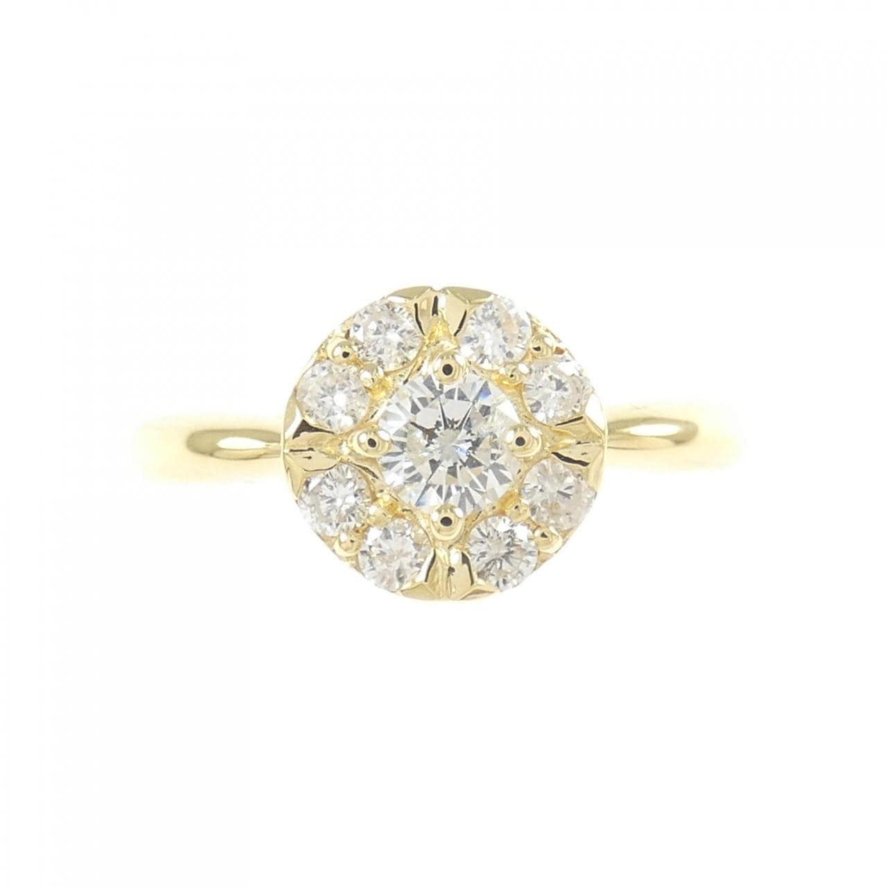 K18YG ダイヤモンド リング 0.50CT