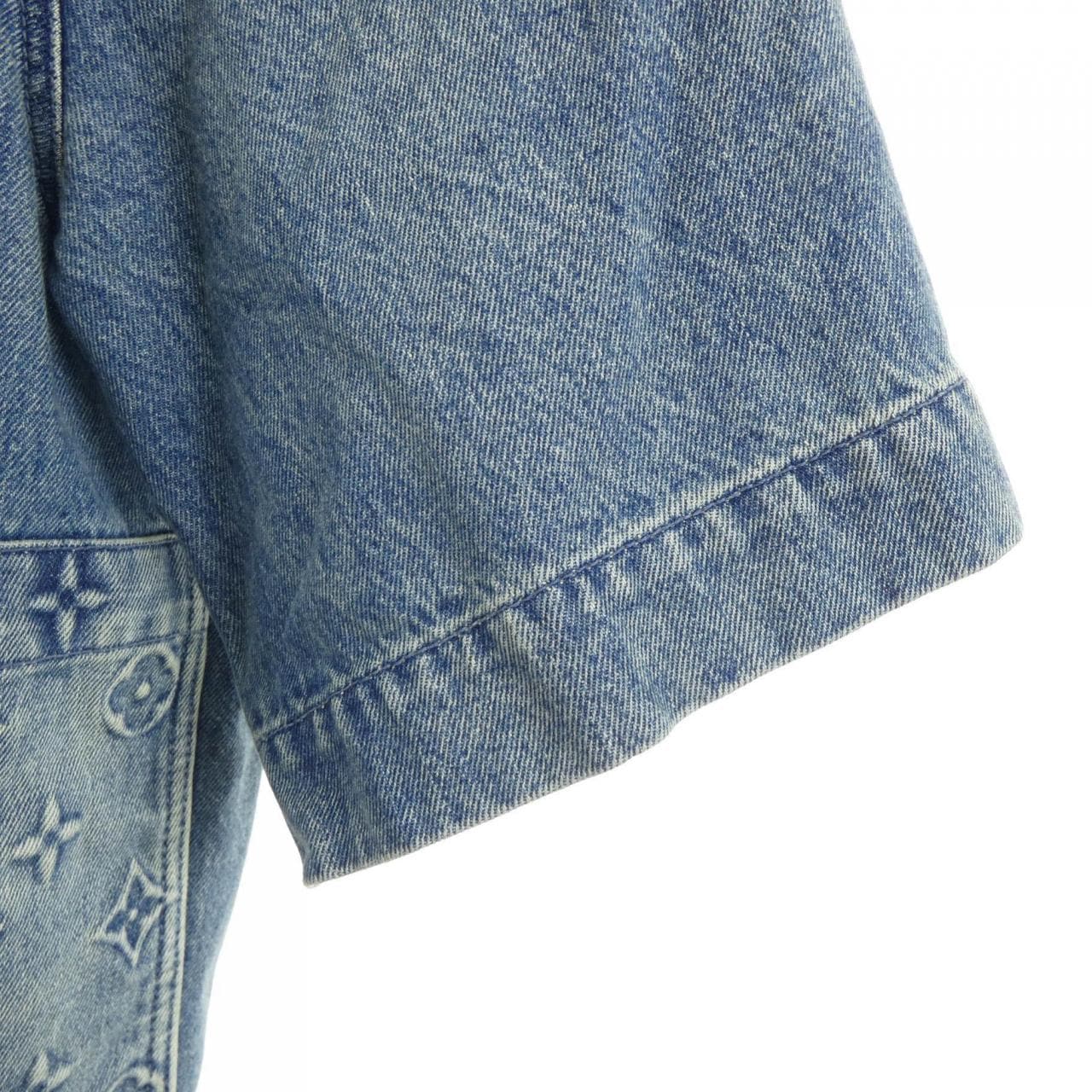 ルイヴィトン LOUIS VUITTON ショートスリーブデニムワークウエアシャツ HOS46WY38 デニムジャケット