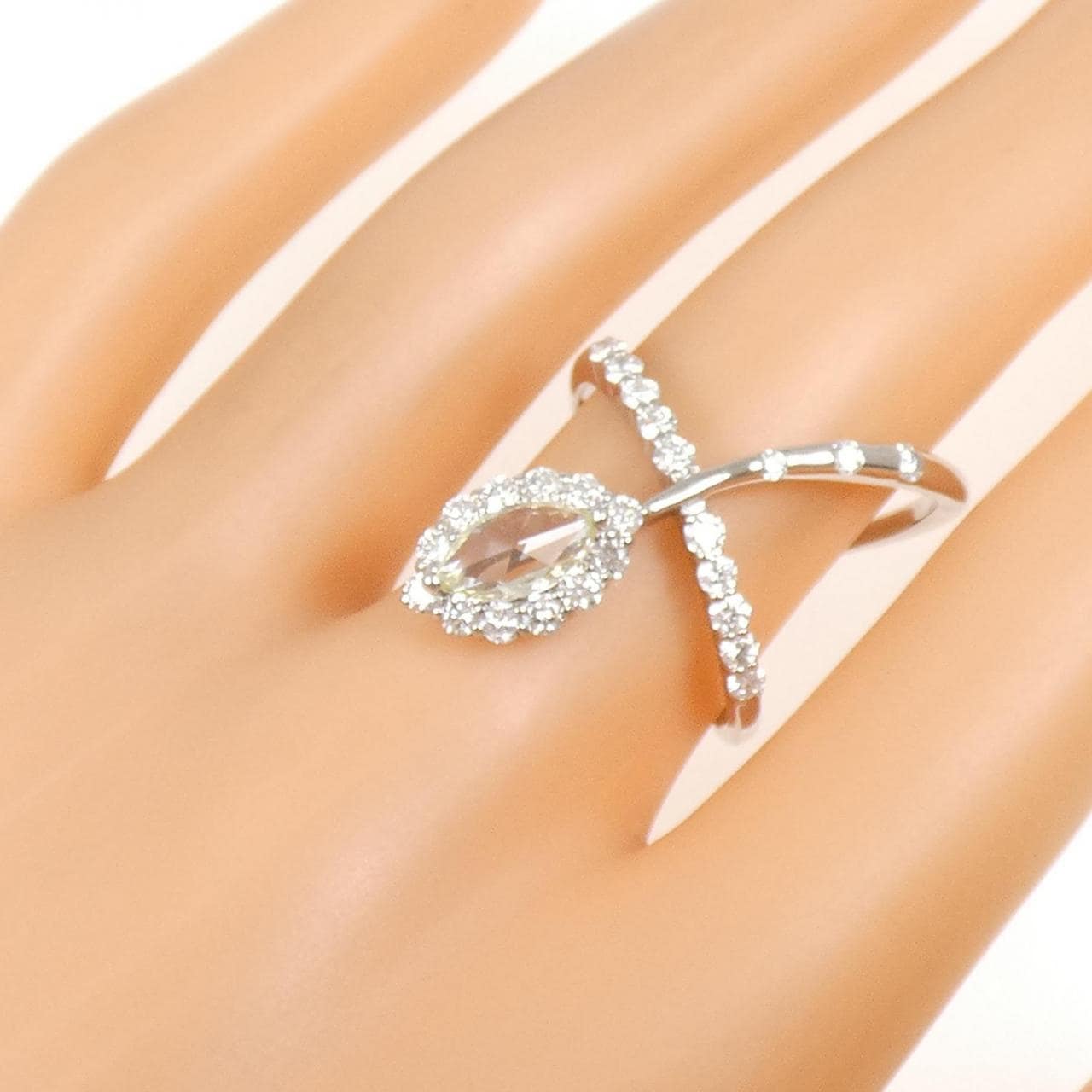PT900 ダイヤモンド リング 0.509CT