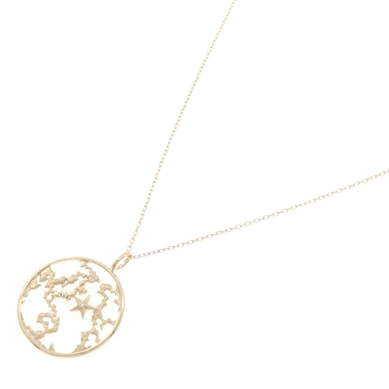 スタージュエリー ダイヤモンド ネックレス 0.01CT
