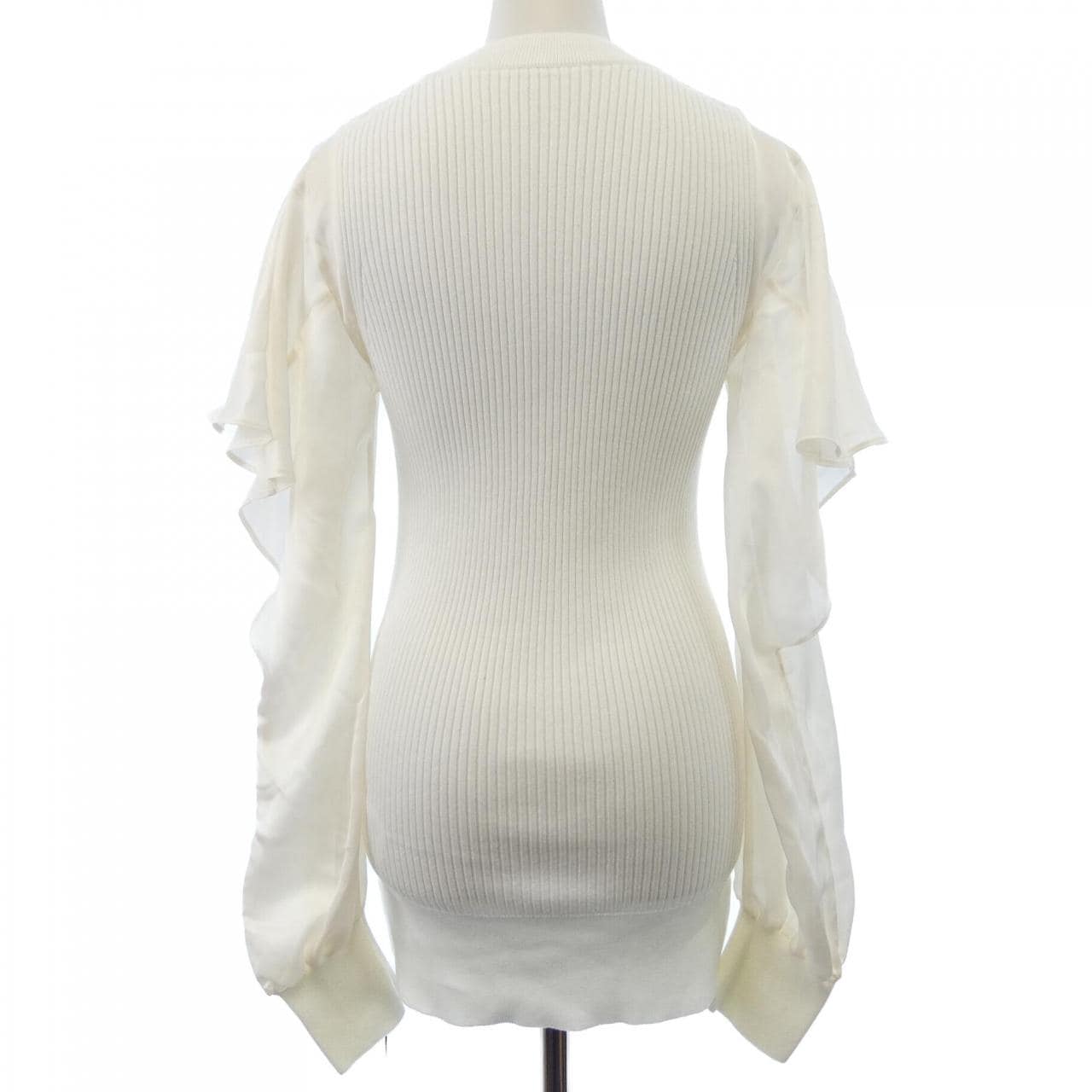 サカイ SACAI SATIN X COTTON KNIT PULLOVER 26-08336 ニット