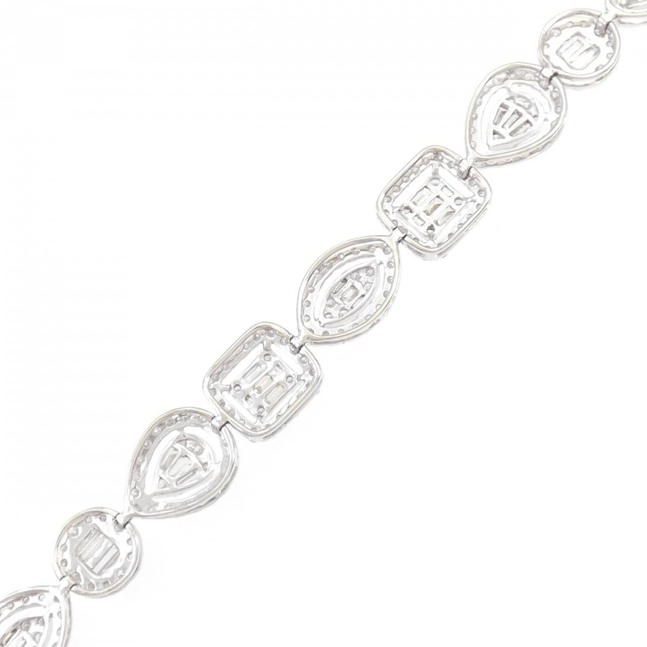 K18WG Diamond bracelet 5.00CT