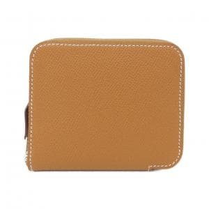 エルメス FANTAISIE BOTANIQUE シルク イン コンパクト 080204CK 財布