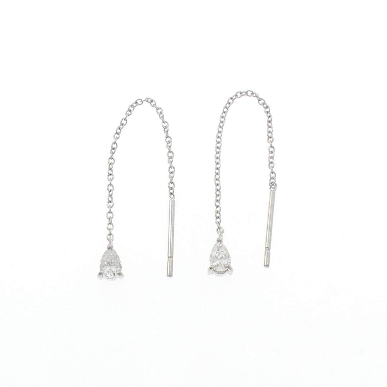 PT ダイヤモンド ピアス 0.27CT