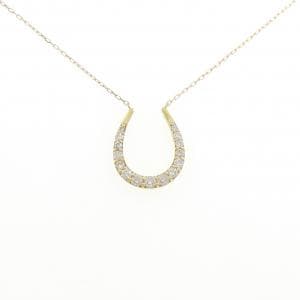 K18YG ダイヤモンド ネックレス 0.52CT