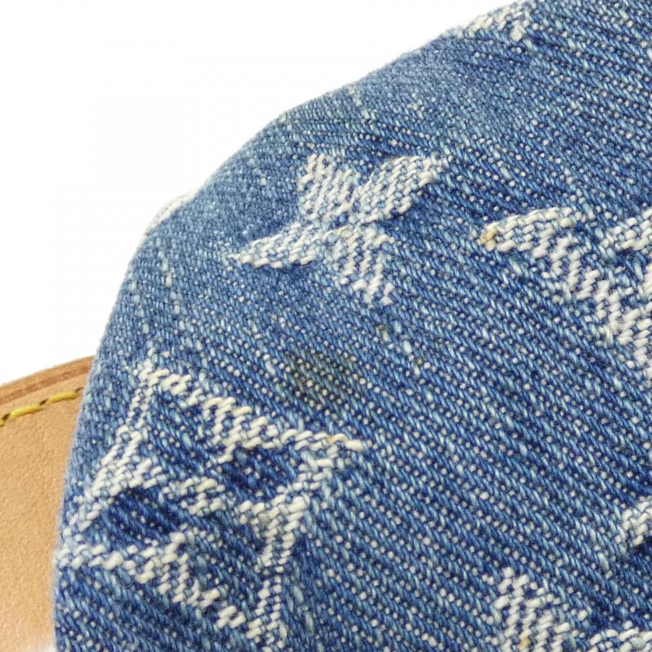 ルイヴィトン モノグラム デニム バギー GM M95048+J54316 ショルダーバッグ