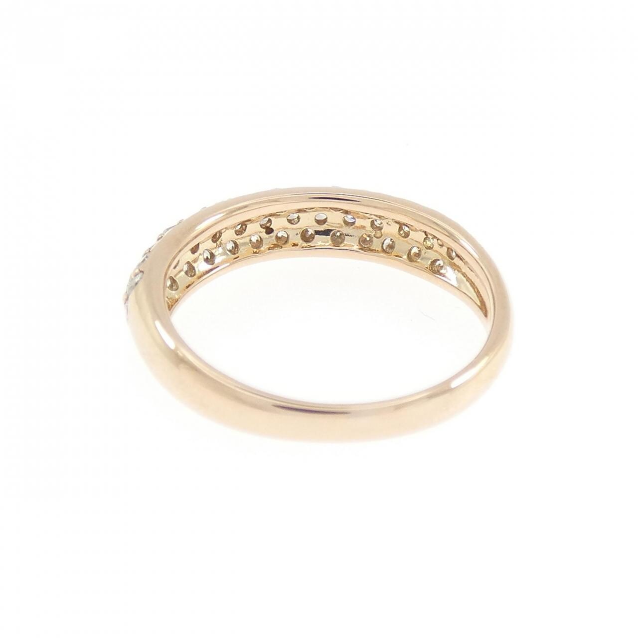コメ兵｜K18PG パヴェ ダイヤモンド リング 0.48CT｜ジュエリー 