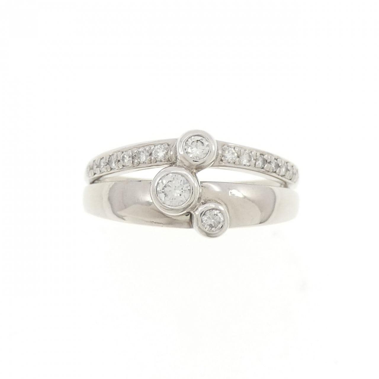 PT900 Diamond Ring 0.35CT