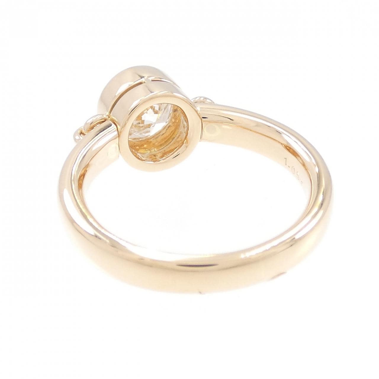 K18PG ダイヤモンド リング 1.057CT