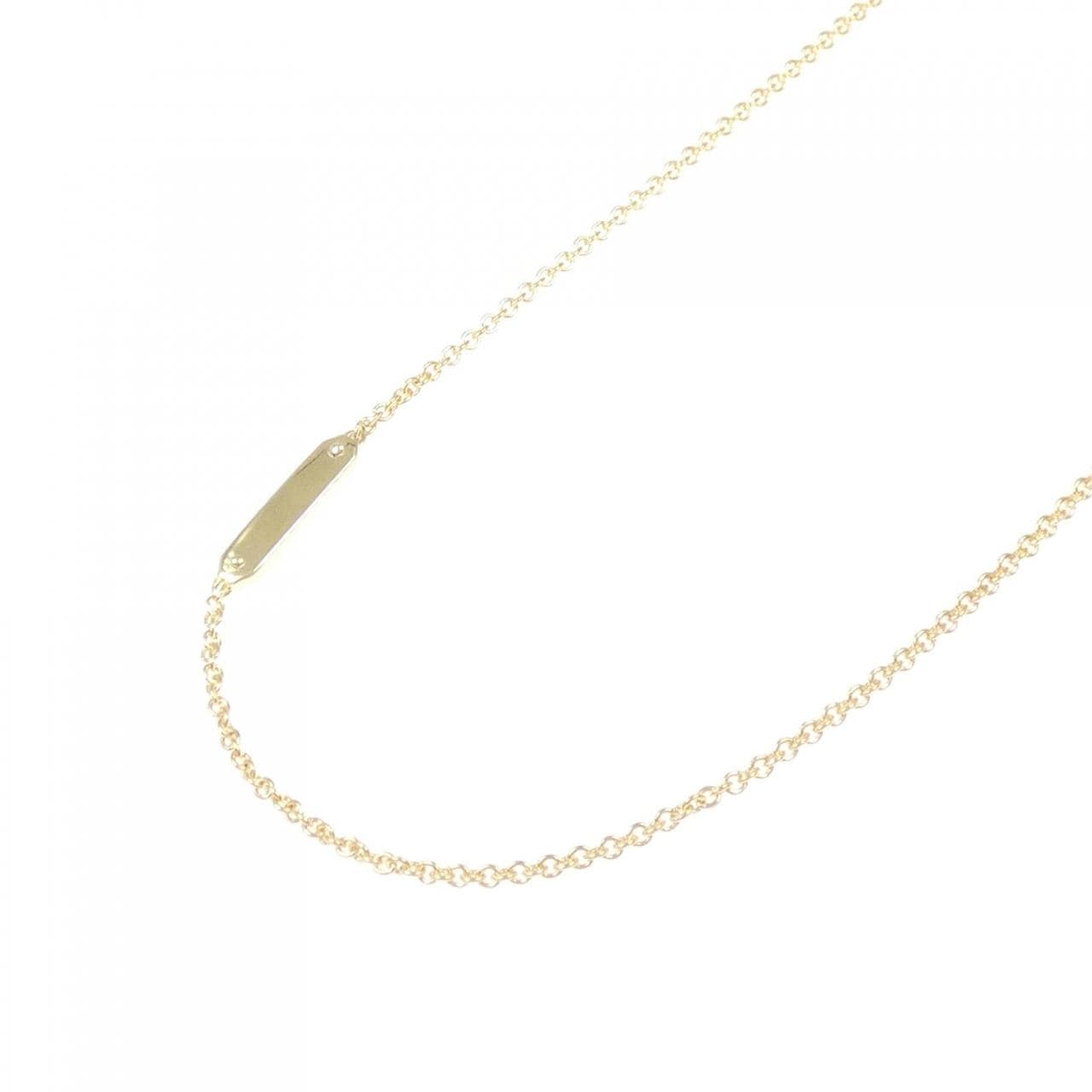 ティファニー タグチェーン ネックレス