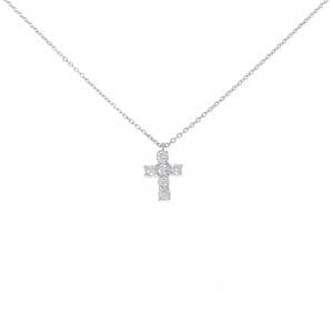 ヴァンドーム クロス ネックレス 0.30CT