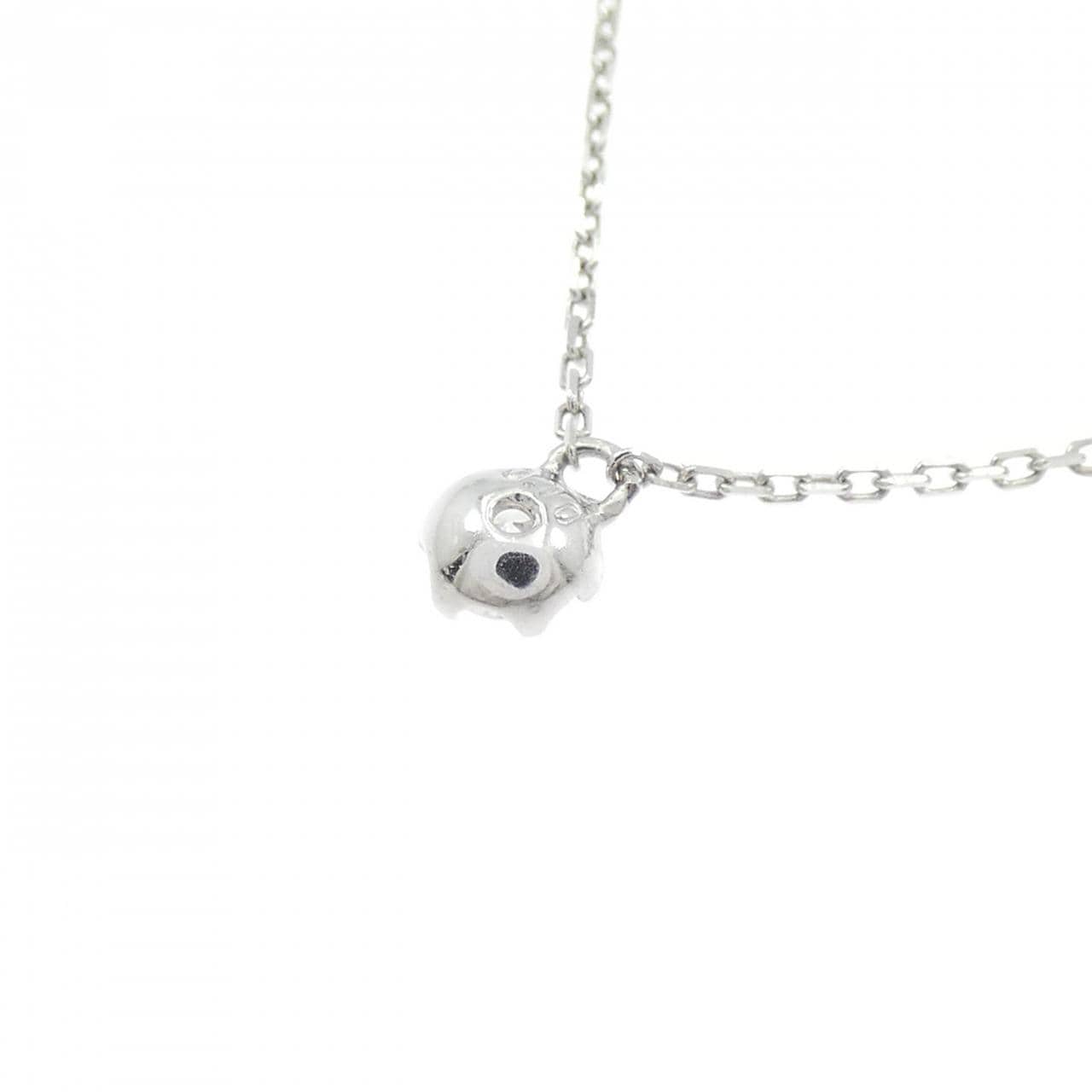 PT900/PT850 ダイヤモンド ネックレス 0.10CT