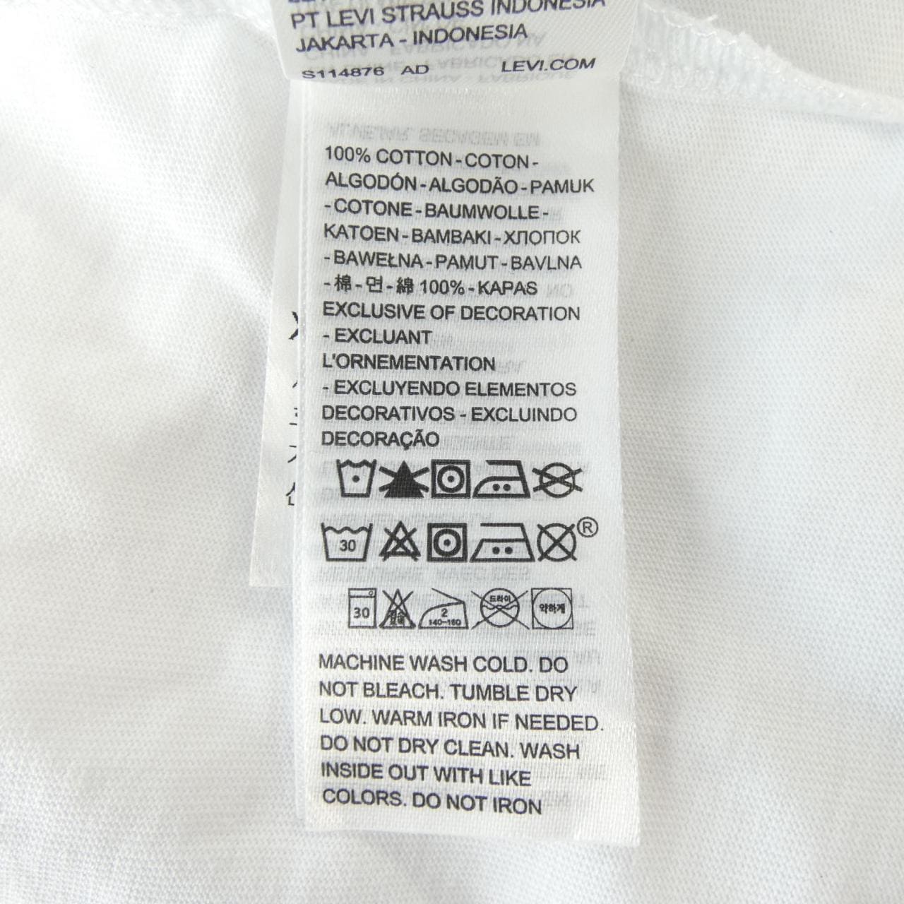 リーバイス LEVI'S UNDER COVER Tシャツ