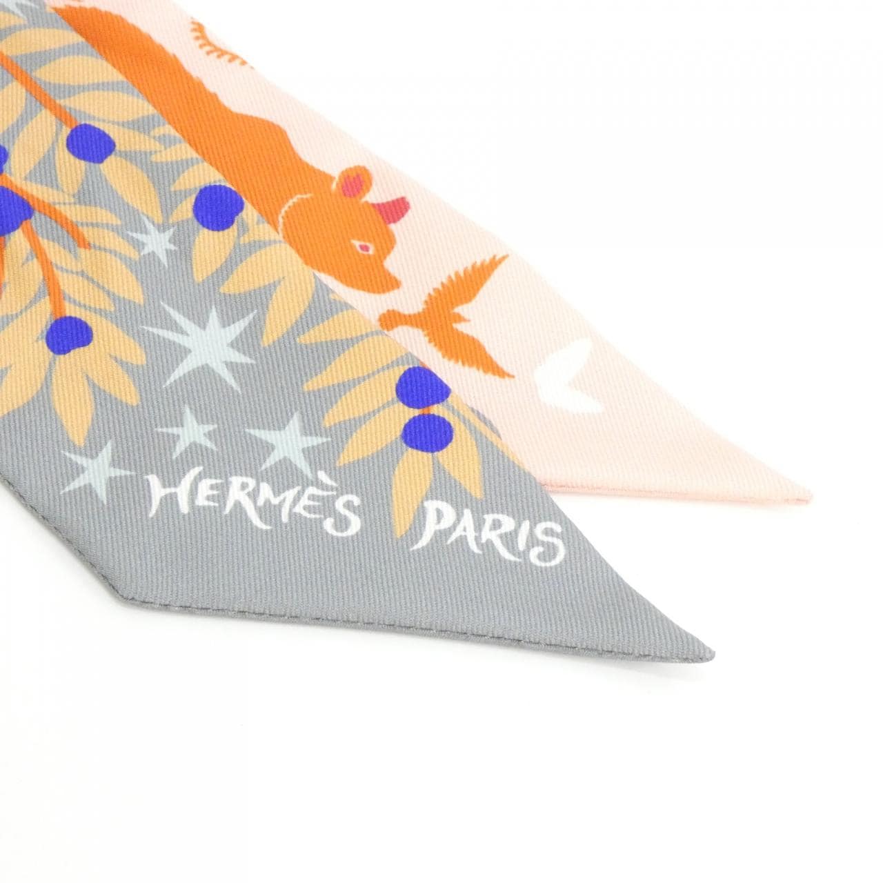 エルメス LE CHARME D'ORPHEE ツイリー 063702S スカーフ