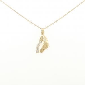 K18YG ダイヤモンド ネックレス 0.15CT