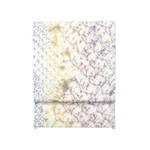 【未使用品】名古屋帯 絞り加工 京袋 全通柄