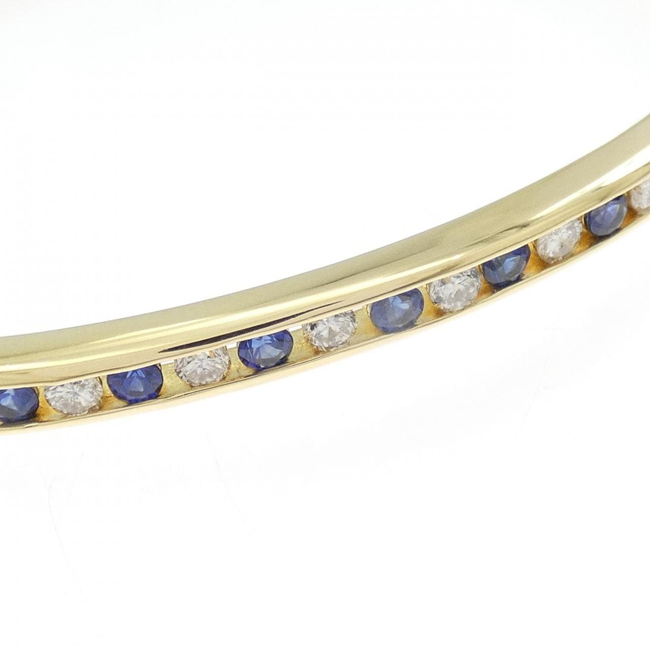 K18YG サファイヤ ブレスレット 1.09CT