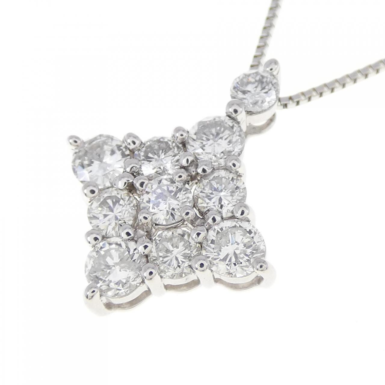 コメ兵｜PT ダイヤモンド ネックレス 1.03CT｜ジュエリー｜ネックレス