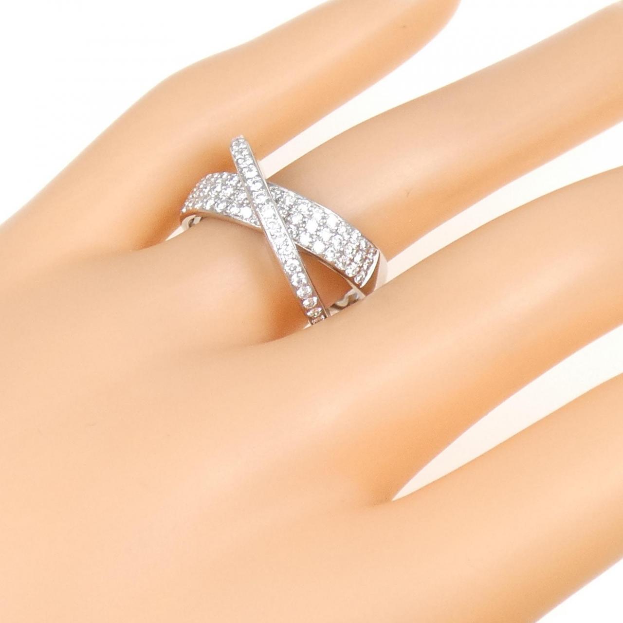 PT900 ダイヤモンド リング 0.85CT