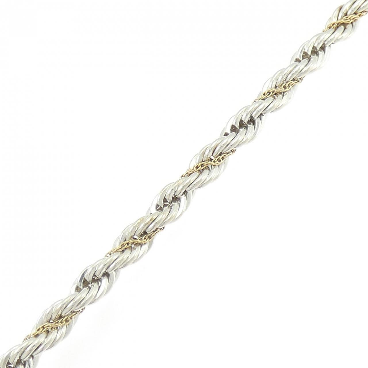 【ヴィンテージ】ティファニー 750YG/925 ブレスレット