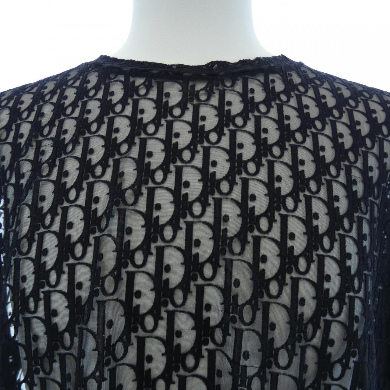 ディオール DIOR オーブリークシースルーTシャツ　OBLIQUE 923J615A0537 トップス