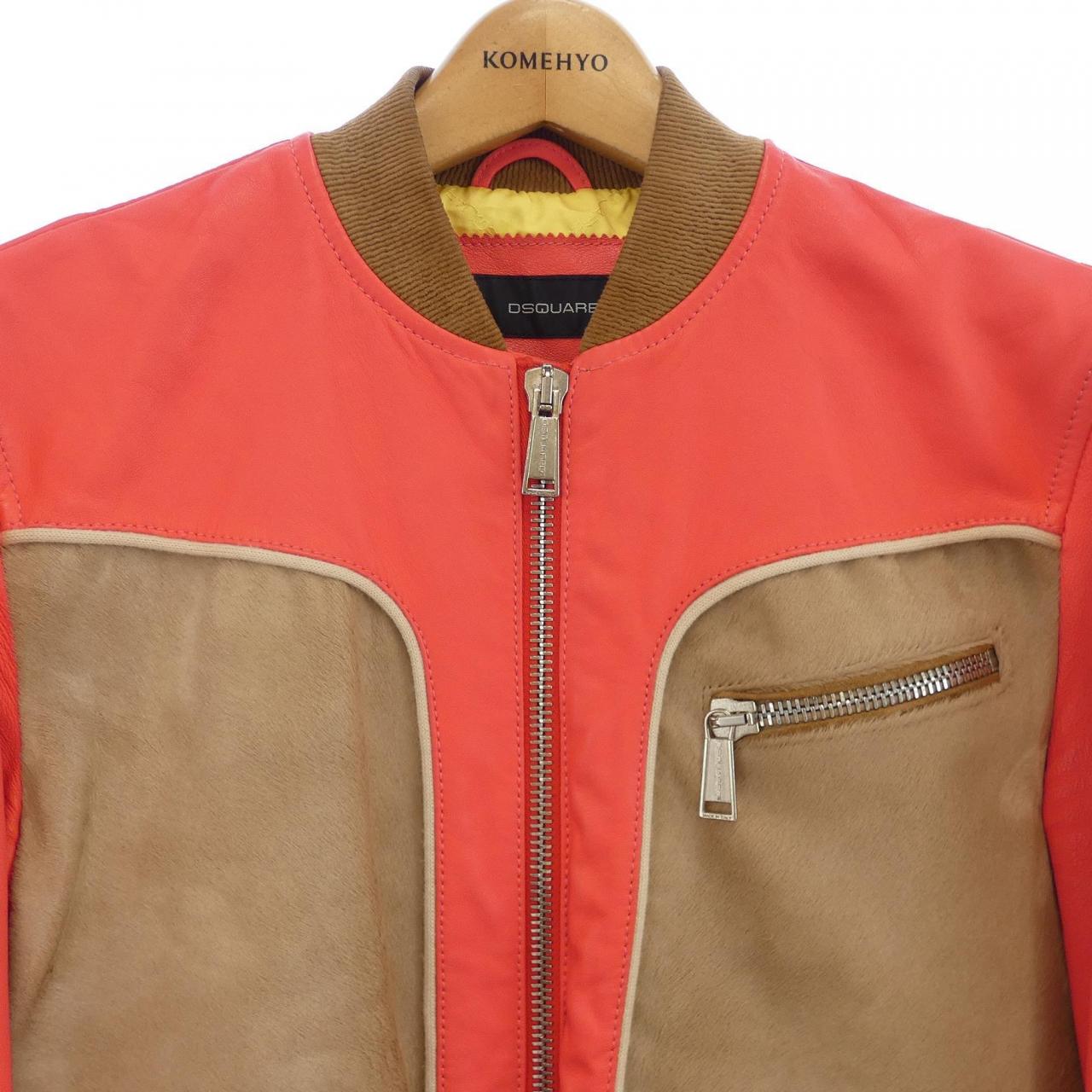 DSQUARED2 DSQUARED2 皮夾克