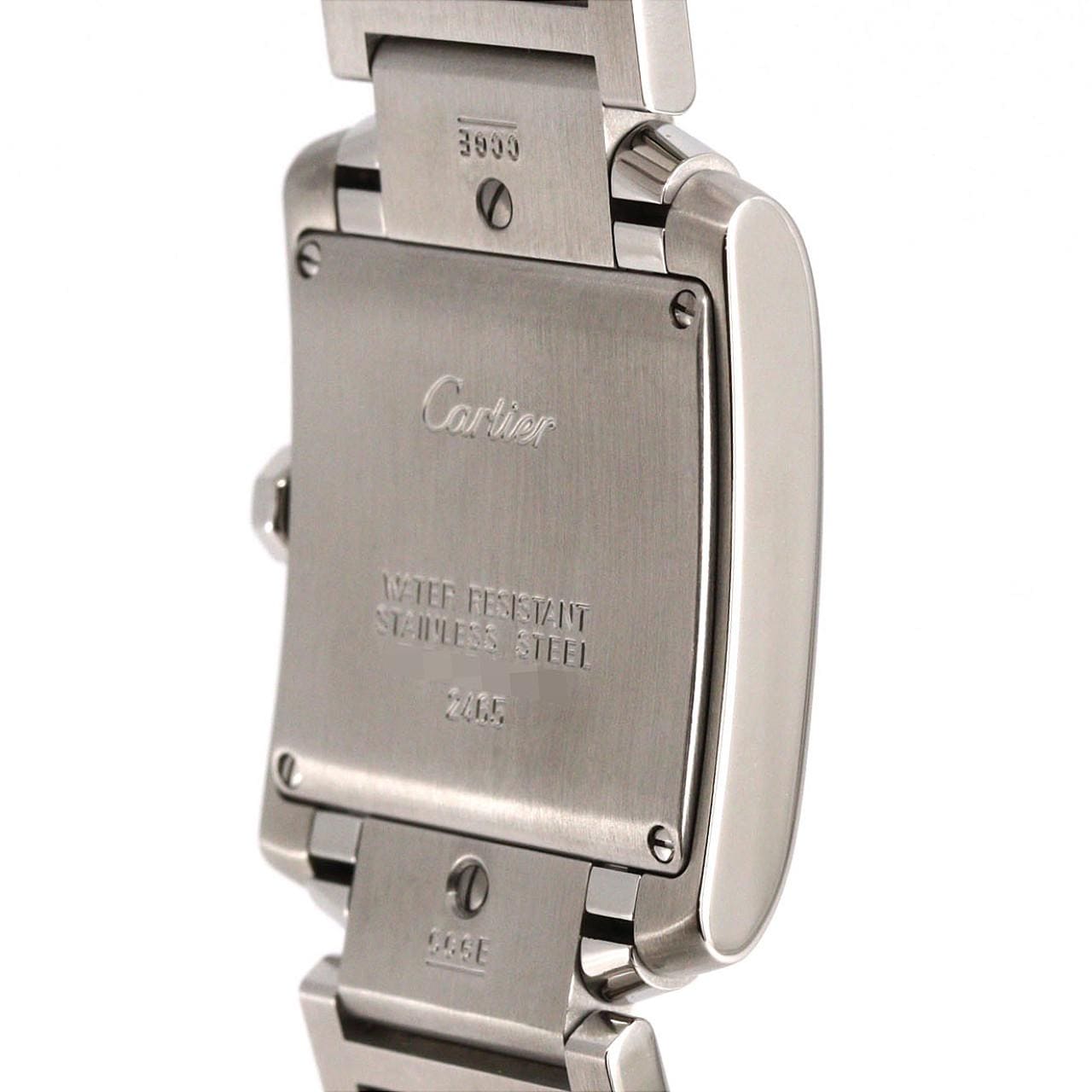 カルティエ タンクフランセーズMMデイト W51011Q3 SS クォーツ