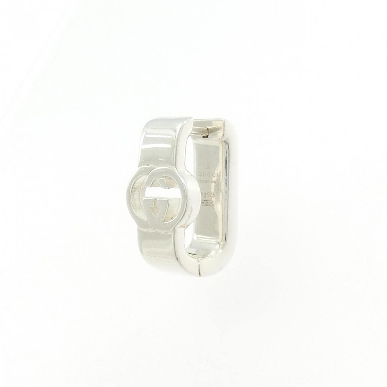 グッチ インターロッキング ハギー ピアス 片耳