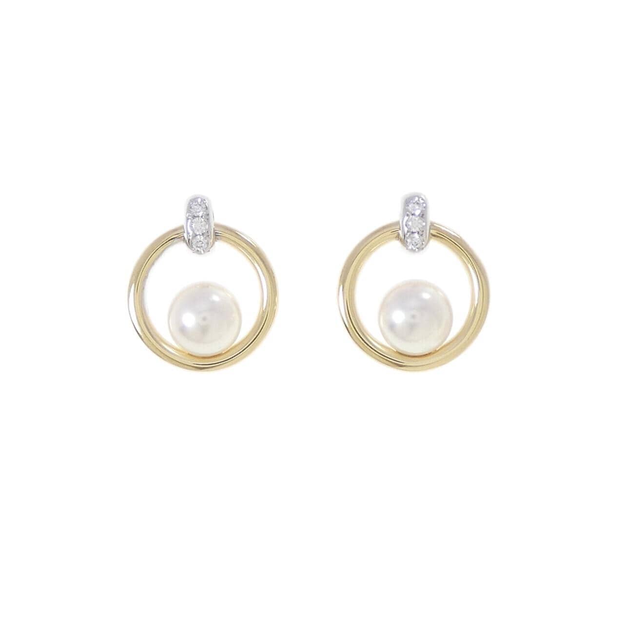 ミキモト アコヤパール ピアス 5.4mm