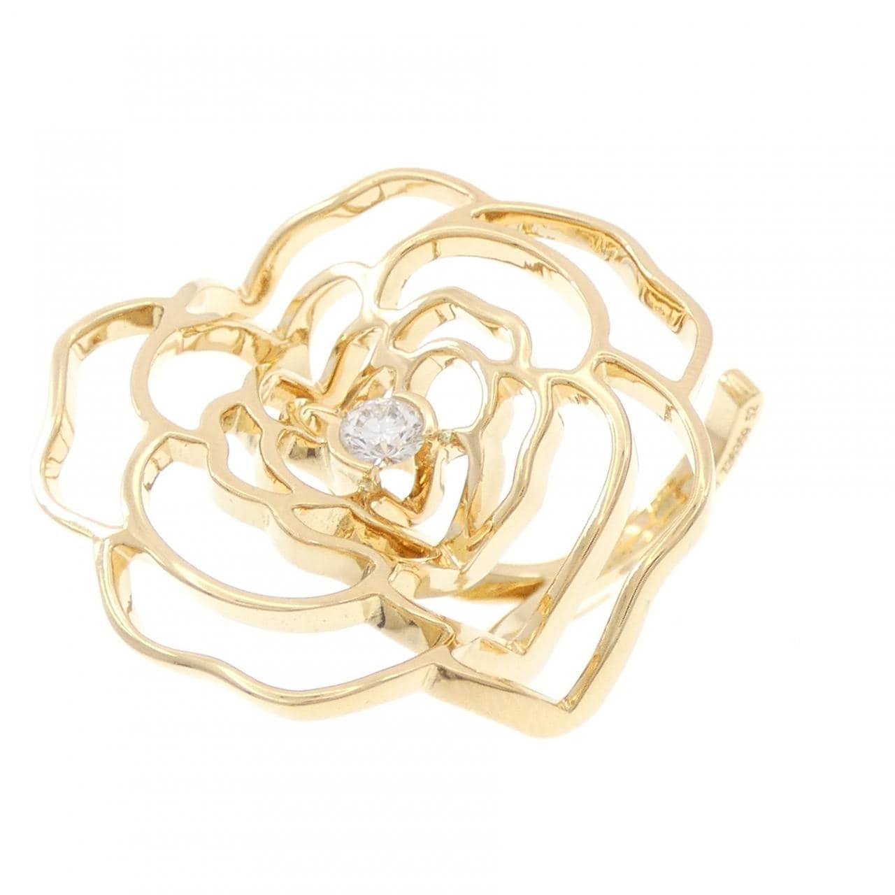 シャネル カメリア リング