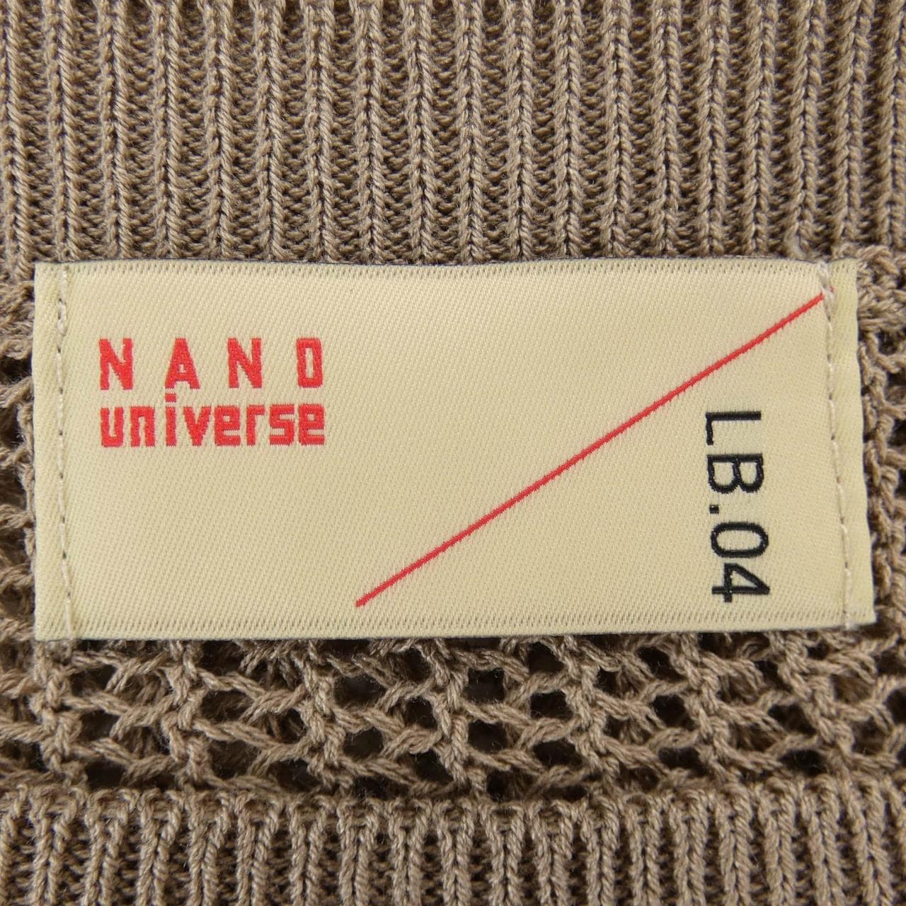 ナノユニバース NANO UNIVERSE ニット