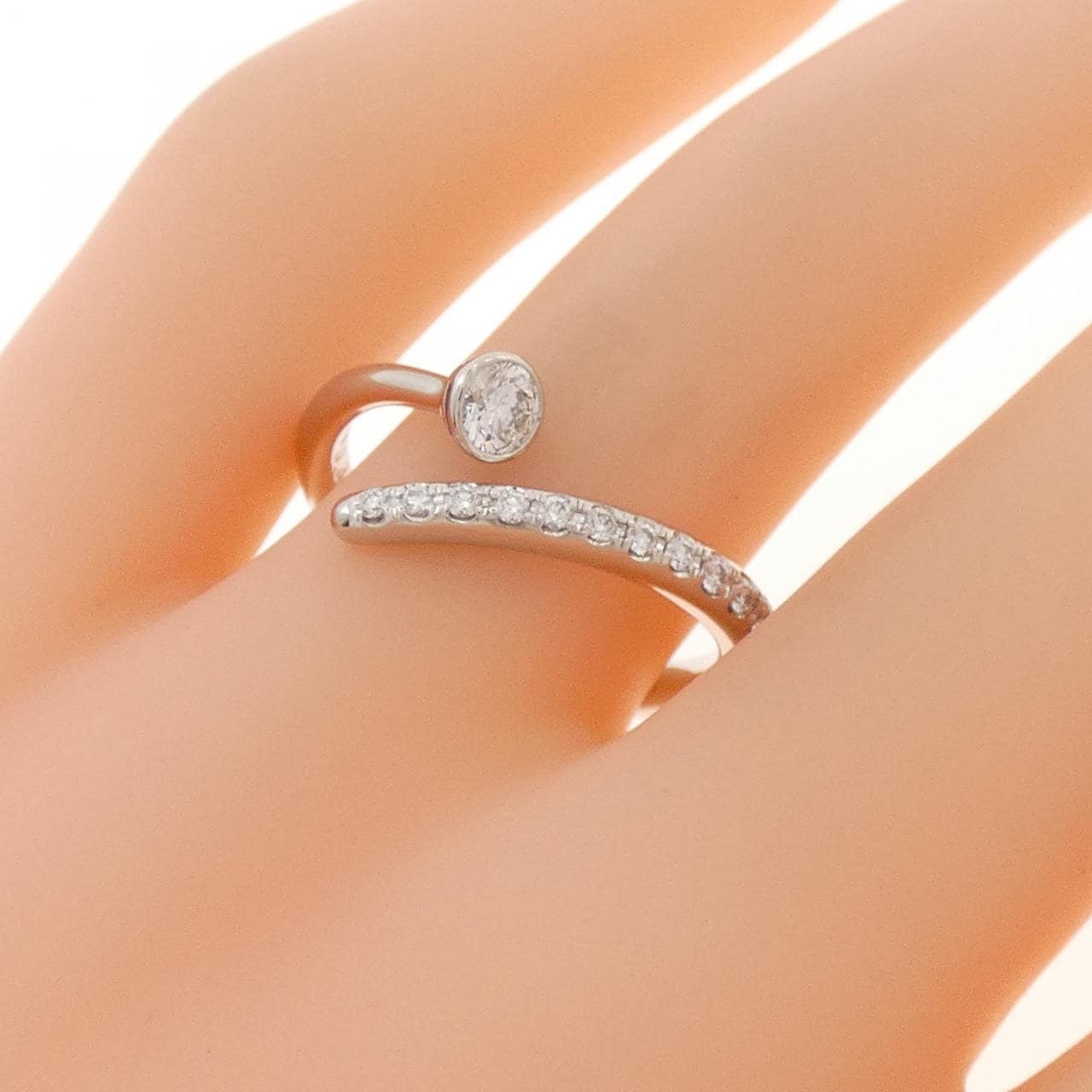 PT900 ダイヤモンド リング 0.38CT